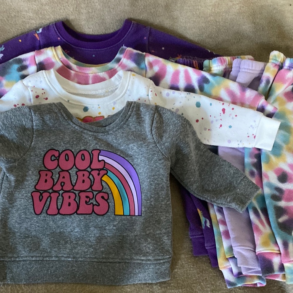 Garanimals sweatshirts and sweatpants bundle
